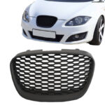 Μάσκα Για Seat Leon 1P  Altea 09-13 Κυψελωτή Χωρίς Σήμα Μαύρη 1 Τεμάχιο
