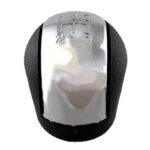 Πόμολο Λεβιέ Ταχυτήτων Μαρκέ ΜαύροΧρώμιο Για Opel Vectra C Με 5 Ταχύτητες GK0943