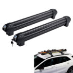 Μπάρες Βάσεις Σκι  Snowboard Cruz Ski Rack Dark 6 940-223 (6 Ζεύγη Σκι ή 4 Snowboards) 2 Τεμάχια