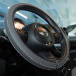 Κάλυμμα Tιμονιού Handmade Δερματίνη Σκούρο Γκρί Medium 37-39cm HMA40DG - Image 2