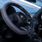 Κάλυμμα Tιμονιού Handmade Δερματίνη Σκούρο Γκρί Medium 37-39cm HMA40DG - Image 3