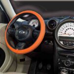 Κάλυμμα Tιμονιού Handmade Δερματίνη Πορτοκαλί Medium 37-39cm HMA60NJ - Image 3