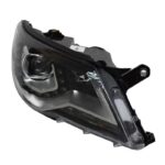 Μπροστινά Φανάρια Set Για Vw Tiguan mk1 07-11 DRL Μαύρα H7H7 Με Μοτέρ  Carner - Image 4