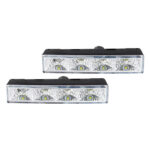 DRL Set Φώτα Ημέρας Universal DRL 540 Pro 12-24 Volt 6 Watt 125 x 24 x 47mm 2 Τεμάχια - Image 2