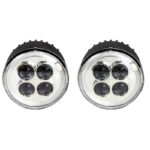 DRL Set Φώτα Ημέρας Universal Στρόγγυλα Με Angle Eyes DRL 510L 12 Volt 1116 Watt 70mm-80mm 2 Τεμάχια - Image 2