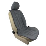 Πλατοκαθίσματα Μπροστινά Δερματίνη Royal Γκρι 2 Τεμάχια - Image 2