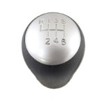 Πόμολο Λεβιέ Ταχυτήτων Μαρκέ ΜαύροΧρώμιο Για Nissan Qashqai J10 Με 6 Ταχύτητες GK1602