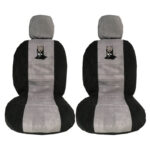 Καλύμματα Μπροστινών Καθισμάτων Πετσέτα Batman ΓκριΜαύρο 4 Τεμάχια 2619611