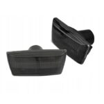 Πλαϊνά Φλας Φτερού Για Opel Astra H 04-10  Corsa D 06-11  Insignia 08-12  Zafira B 05-14 Led Dynamic Smoke 2 Τεμάχια