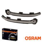 Φλας Καθρέπτη Για Vw Golf 7 VII 2012-2016  7.5 FL 2017+  Touran II 2015+ Osram Dynamic Led Μαύρο 2 Τεμάχια