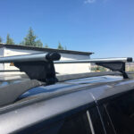 Μπάρες Οροφής ''AERO'' Αεροδυναμικές Αλουμινίου Με Κλειδαριές 123cm Railing System 2 Τεμάχια - Image 4