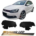 Φλας Καθρέπτη Για Vw Polo 6R 6C 09-17 Dynamic Led Canbus ΜαύροΦιμέ 2 Τεμάχια