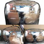 Διαχωριστικό Καμπίνας Αυτοκινήτου Διάφανο 120 x 200cm 25421 - Image 2