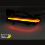 Φλας Καθρέπτη Για Skoda Kodiaq 16+  Karoq 17+ Black (Vehicles Without Rear View Camera) Dynamic Led Φιμέ 2 Τεμάχια - Image 2