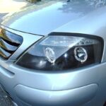 Μπροστινά Φανάρια Set Για Citroen C3 02-09 Angel Eyes Μαύρα H1H1 Manual Sonar - Image 3