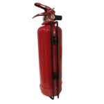 Πυροσβεστήρας Ξηράς Κόνεως 1Kg Με Μανόμετρο Και Μεταλλική Βάση 8A 55B C Guard - Image 3