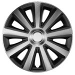 Τάσια Τροχών Αυτοκινήτου 16 Aviator 104066 Carbon Ασημί-Mαύρο SB CBX 4 Τεμάχια