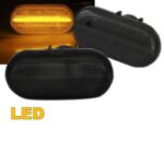 Πλαϊνά Φλας Φτερού Για Smart  Renault  Nissan  Opel  Dacia Led Dynamic Smoke 2 Τεμάχια