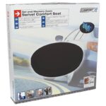 Ανατομικό  Ορθοπεδικό Μαξιλαράκι Θέσης  Καθίσματος Memory Foam & Gel Περιστρεφόμενο RK19009 40x6cm μαύρο 1 τεμάχιο - Image 3