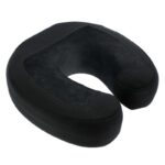 Ανατομικό  Ορθοπεδικό Μαξιλαράκι Υποστήριξης Λαιμού Memory Foam RK19026 27x27x9cm μαύρο 1 τεμάχιο - Image 2