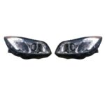 Μπροστινά Φανάρια Set Για Opel Insignia 08-12 TRU DRL Μαύρα H7 Carner - Image 2