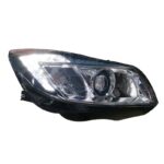 Μπροστινά Φανάρια Set Για Opel Insignia 08-12 TRU DRL Μαύρα H7 Carner - Image 3