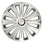 Τάσια Τροχών Αυτοκινήτου 13 Trend 116889 Ασημί Με Δαχτυλίδι Χρωμίου 4 Τεμάχια