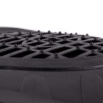 Πατάκια Αυτοκινήτου Universal Σκαφάκια Μπροστινά ΜαύραΚόκκινο Yark 2 Τεμάχια - Image 2