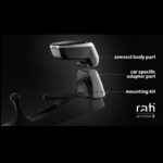 Κονσόλα Χειροφρένου Τεμπέλης Armster 2 Για Citroen C3 Picasso 2009-2017 Ασημί Χρώμα Χωρίς Θήκη Rati Pocket - Image 4