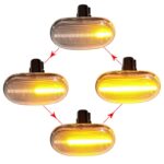 Πλαϊνά Φλας Φτερού Για Suzuki Jimny JB64W 2018+ Led Dynamic Άσπρα 2 Τεμάχια - Image 2