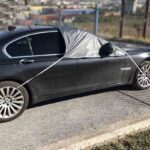 Ηλιοπροστασία - Καλύπτρα Εξωτερική Μπροστινών Παραθύρων Ενισχυμένη Με Αντανακλαστική Ταινία Στους Καθρέπτες & Ιμάντες Πρόσδεσης 250x170cm - Image 4