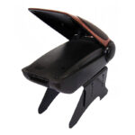 Κεντρική Κονσόλα  Τεμπέλης  Υποβραχιόνιο Αυτοκινήτου Classic Με Ποτηροθήκες Καφέ Universal 22206 - Image 2