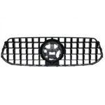 Μάσκα Για Mercedes-Benz GLE-Class W167C167V167 19+ GT Amg Panamericana Look ΜαύροΧρώμιο 1 Τεμάχιο - Image 4