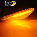 Πλαϊνά Φλας Φτερού Για Bmw X3 F25 LCΙ 14-17  X4 F26 Led Dynamic Smoke 2 Τεμάχια - Image 3