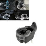 Ποτηροθήκη Αυτοκινήτου Διπλή Για Smart Fortwo W451 07-14 ΜαύροΓκρι PL0296