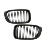 Καρδιές Μάσκας Για Bmw X3 F25 LCI 14-17  X4 F26 14-17 M4 Look Με Διπλή Γρίλια Μαύρο Γυαλιστερό Με 7 Γρίλιες 2 Τεμάχια - Image 2