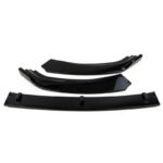 Μπροστινό Spoiler Για VW Golf VII (7) 12-20 Standard Έκδοση Glossy Black 3 Τεμάχια - Image 3