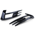 Δίχτυ Προφυλακτήρα Εμπρός Πλαινό (Φρύδι Προβολέα) Για VW Golf VII (7) 12-16 GTI Look Γυαλιστερό Μαύρο Αριστερό & Δεξί 2 Τεμάχια - Image 3