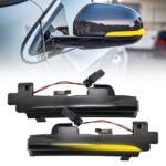 Φλας Καθρέπτη Για Volvo S60 11-18  S80 12-16  V40 13+  V60 11-18  V70 12+ Led Dynamic Φιμέ 2 Τεμάχια