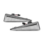 Πλαϊνά Φλας Φτερού Για Renault Megane 02-05  Scenic 03-09  Espace Led Dynamic Άσπρα 2 Τεμάχια - Image 2