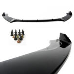 Μπροστινό Spoiler Για VW Golf VII (7) 12-18 GTI Έκδοση Glossy Black 3 Τεμάχια - Image 2