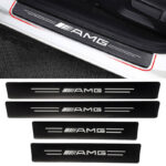 Διακοσμητικά Εσωτερικά Μασπιέ Πόρτας Carbon Look Amg Αυτοκόλλητα 4 Τεμάχια