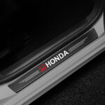 Διακοσμητικά Εσωτερικά Μασπιέ Πόρτας Carbon Look Honda Αυτοκόλλητα 4 Τεμάχια - Image 2