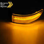 Φλας Καθρέπτη Για Subaru Forester 11-13 Outback 08-11 Legacy 08-11 Tribeca 08-14 Dynamic Led Φιμέ 2 Τεμάχια - Image 2