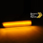 Πλαϊνά Φλας Φτερού Για Bmw 3 E36 96-99  X5 E53 99-03 Led Dynamic Φιμέ 2 Τεμάχια - Image 2