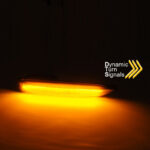 Πλαϊνά Φλας Φτερού Για Bmw 7 E65 E66 E67 01-08 Led Dynamic Φιμέ 2 Τεμάχια - Image 2