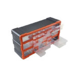 Συρταριέρα Εργαλείων Πλαστική  Κουτί Αποθήκευσης 22 Θέσεων Tactix 50x16x25cm 320632 - Image 2