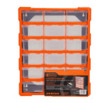 Συρταριέρα Εργαλείων Πλαστική  Κουτί Αποθήκευσης 18 Θέσεων Tactix 38.5x16x48.5cm 320634 - Image 2