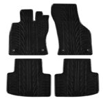 Πατάκια Αυτοκινήτου Gledring 0479 Skoda Octavia IV Combi  Sedan 5 Doors 2019- Μαύρο 4 Τεμάχια