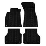 Πατάκια Αυτοκινήτου Gledring 0704 Για Audi A6 C8 18+  Audi A7 4K 18+ Μαύρο 4 Τεμάχια